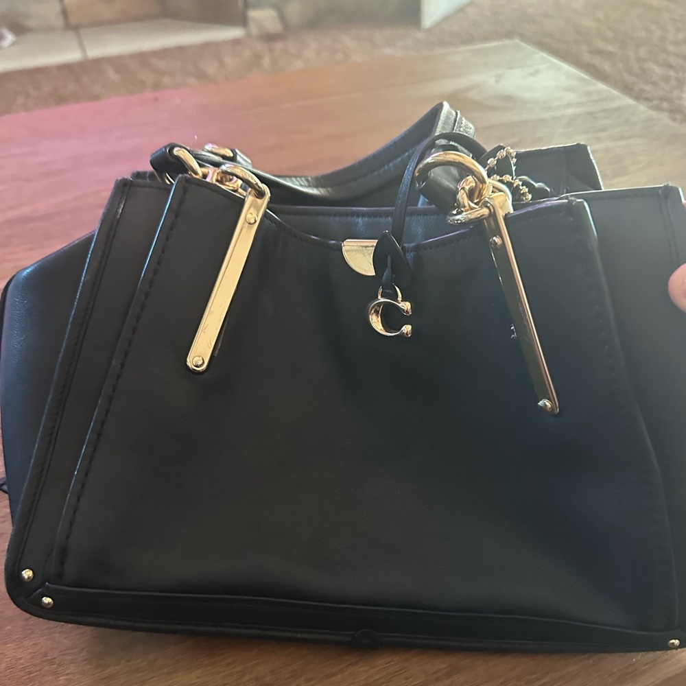 COACH Smooth Grain Leather Dreamer satchel crossbody